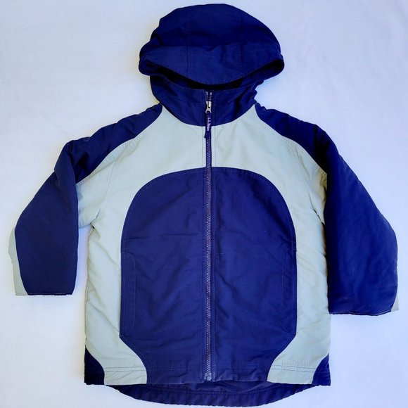 L.L. Bean Other - L.L.Bean Boy's Blue Fleece Lined Waterproof Insulated Jacket - M (10/12)